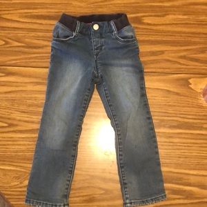 Toddler fleece lined jeans